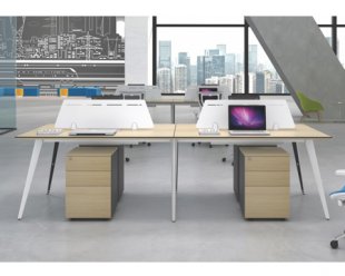 B10直型双排钢木工位